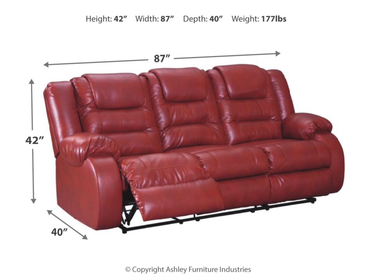 Vacherie chocolate reclining sofa hotsell