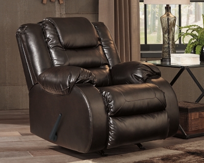 7930725 Vacherie Manual Rocker Recliner, Chocolate sku 7930725