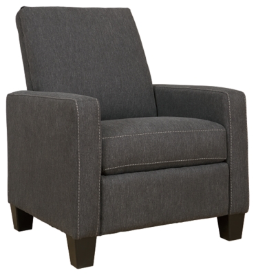 Dattner Recliner, Charcoal, large