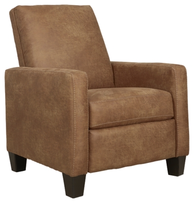 Dattner Recliner, Caramel, large