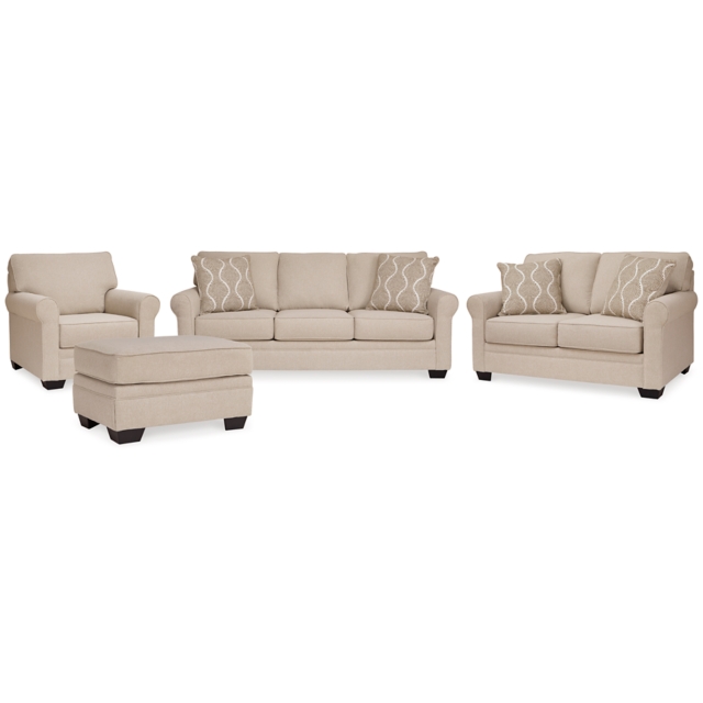 Belcaro Place Sofa, Loveseat, Chair and Ottoman