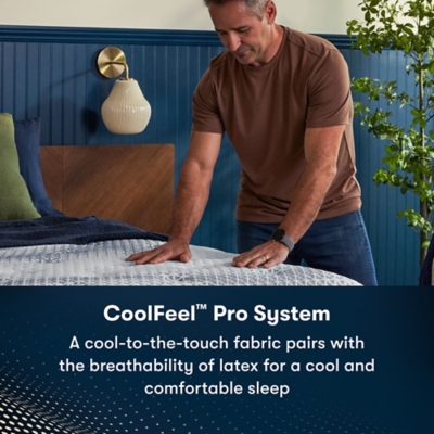 Serta iComfortPro Ambrose Firm Tight Top 13 in. King Mattress, White, large