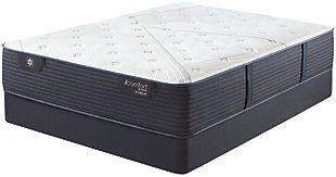 iComfort CF1000 Quilted II Hybrid Firm Twin XL Mattress, White/Blue, rollover