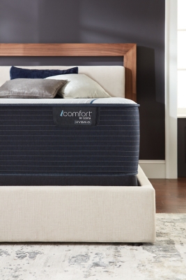 icomfort mattress quilted hybrid queen medium ashleyfurniture