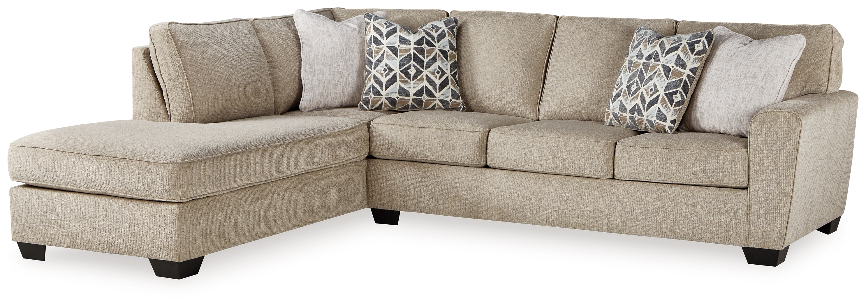 Luxora 2 piece sectional deals with chaise