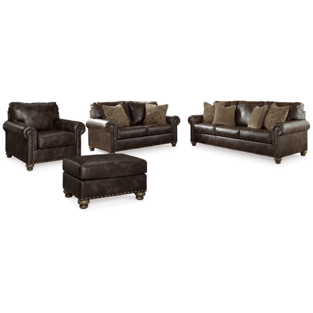 Nicorvo Sofa, Loveseat, Chair and Ottoman