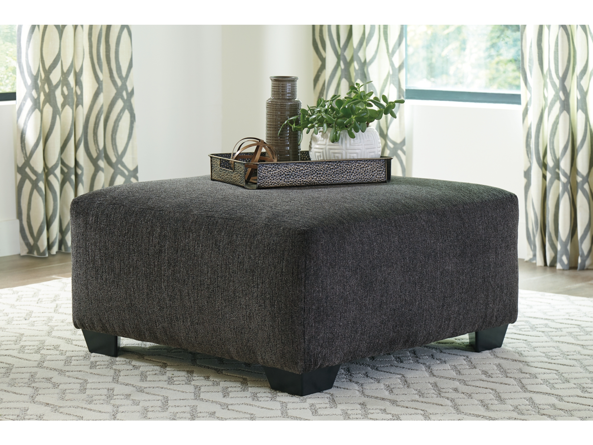 Image 2 of Ballinasloe 3-Piece Sectional with Chaise  Smoke 