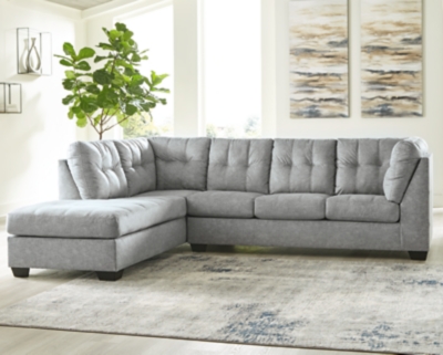 Falkirk 2-Piece Sectional with Chaise and Sleeper