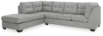 Falkirk 2-Piece Sectional with Chaise and Sleeper