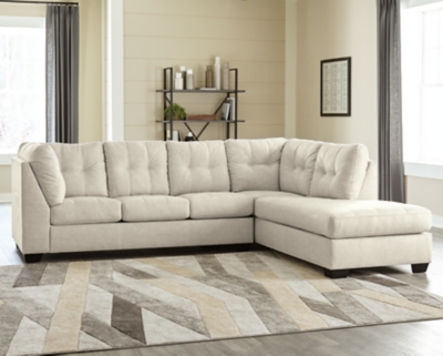 Falkirk 2-Piece Sectional with Chaise and Sleeper