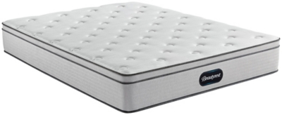 Beautyrest Ellsworth PT Medium Twin Mattress, Gray/White, large