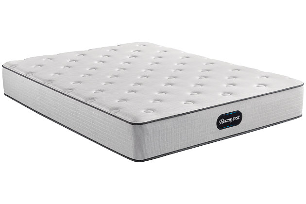 Get your best rest at a price to put you at ease with this plush twin mattress offering the 800 Series Beautyrest® Pocketed Coil® Technology for exceptional support and reduced motion transfer to accommodate you and your sleep partner. Features DualCool™ Technology—an antimicrobial performance layer that works to keep your mattress fresh and cool while moving heat and moisture away from your body to help you achieve your ideal sleeping temperature. But that’s not all. AirCool® foam with channel design allows airflow through the mattress for a cooler, fresher, better sleep experience.Plush | Profile: 12" | Ideal sleep temperature | Adjustable base compatible | AirCool® foam | 800 Series Beautyrest® Pocketed Coil® Technology | DualCool™ Technology with antimicrobial performance layer | Proudly assembled in the U.S.A. | 10-year limited warranty | State recycling fee may apply | Note: Purchasing mattress and foundation from two different brands voids warranty