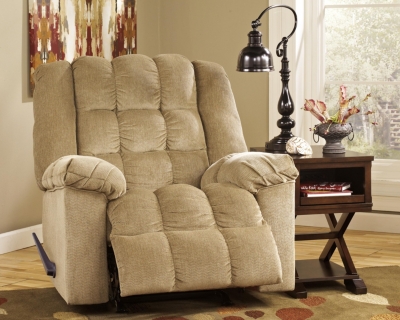 Ludden Recliner, Sand, large