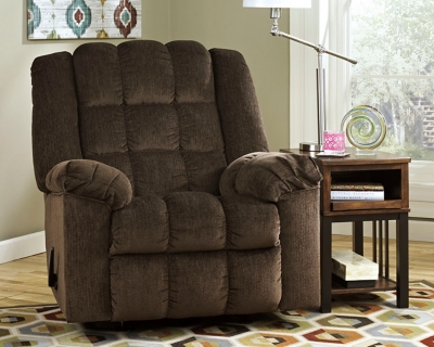 Ludden Recliner, Cocoa, large