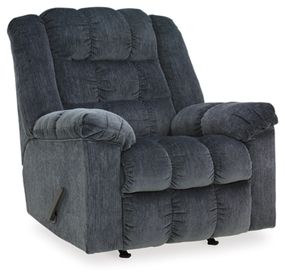 Ludden Recliner, Blue, large