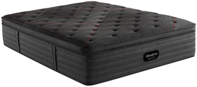 Beautyrest Black® C-Class Plush Pillow Top Full Mattress with Beautyrest Black® Luxury Base