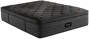 Beautyrest Black® C-Class Plush Pillow Top Full Mattress, Red, large