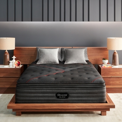 Beautyrest Black® C-Class Plush Pillow Top California King Mattress, Red, large