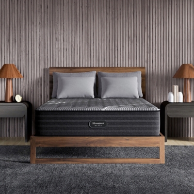 Beautyrest Black B-Class California King Extra Firm 13.5 in. Tight Top Mattress, Gray, large