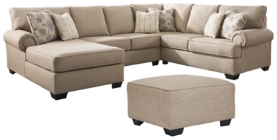Baceno 3-Piece Sectional with Ottoman, , large