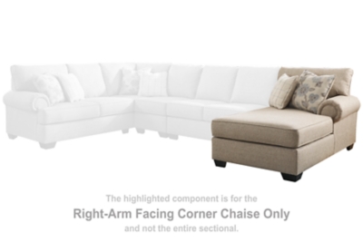 Baceno Right-Arm Facing Corner Chaise