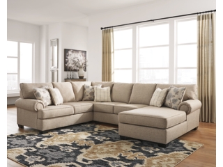 Luxora 4 Piece Sectional with Chaise Ashley
