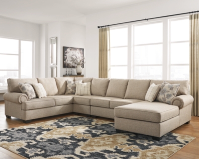 Ashley deals black sectional