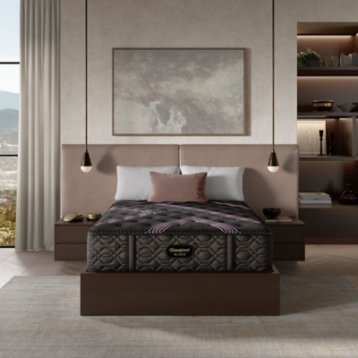 Beautyrest Black Series Two Medium 15.5" Twin XL Mattress, Black, large