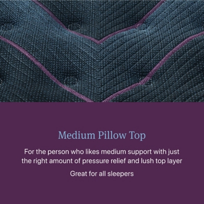 Beautyrest World Class Level Three Medium Pillow Top 15.75 in. Twin XL Mattress