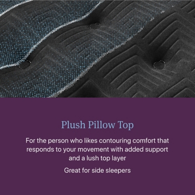 Beautyrest World Class Level Four Plush Pillow Top 16.25 in. Twin XL Mattress