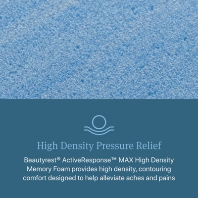 Beautyrest Level Two Medium Firm Hybrid 12 in. Full Mattress, Black, large
