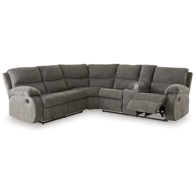 Museum 2-Piece Manual Reclining Sectional