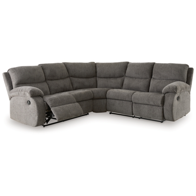 Museum 2-Piece Manual Reclining Sectional