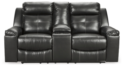 Ashley kempten reclining deals sofa