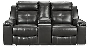 Kempten Reclining Loveseat with Console, , large