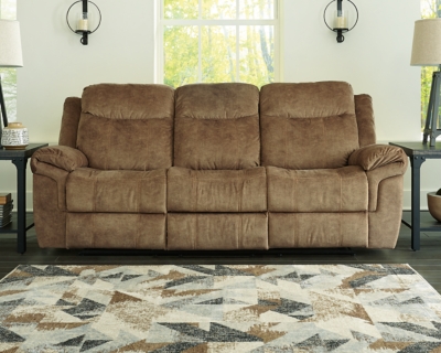 Huddle-Up Reclining Sofa with Drop Down Table, , rollover