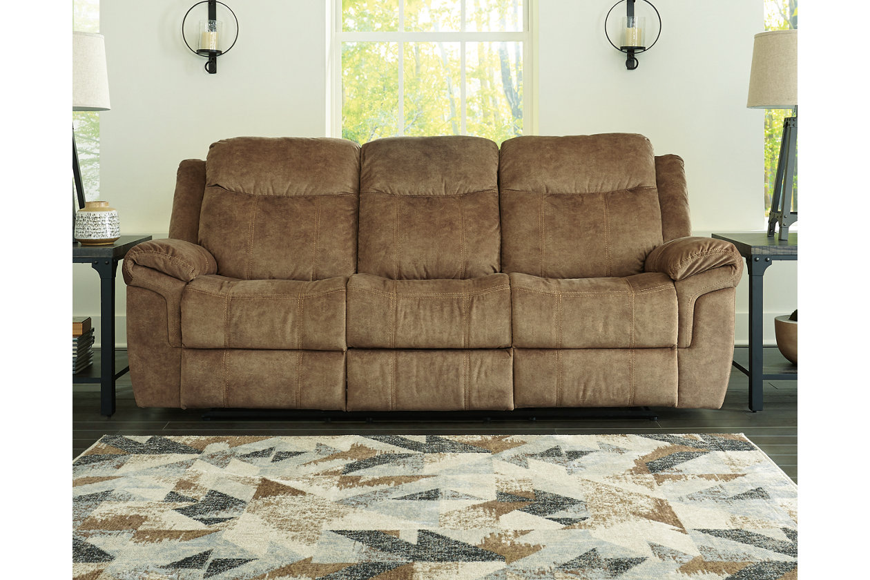 Huddle Up Reclining Sofa With Drop Down Table Ashley Furniture HomeStore