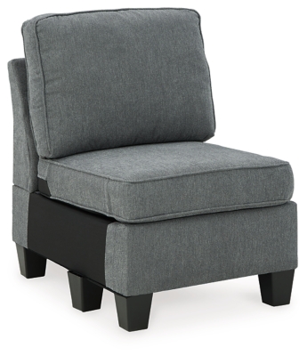 Ashley armless chair new arrivals