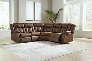Trail Boys 2-Piece Reclining Sectional, , rollover