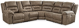 Ravenel 3-Piece Power Reclining Sectional, Fossil, large