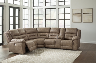 Ravenel 3-Piece Power Reclining Sectional, Fossil