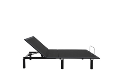 Low-profile black platform with adjustable head support