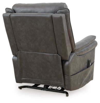 Signature Design by Ashley Samir 2080112 Power Lift Recliner with Massage  and Heat, Wayside Furniture & Mattress