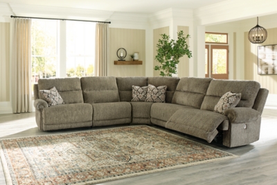 Ashley store brown sectional