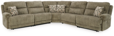 Lubec 5-Piece Power Reclining Sectional, , large