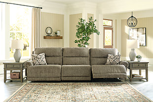 Lubec 3-Piece Reclining Sectional Sofa, , rollover