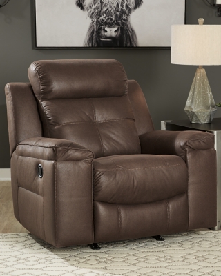 Jesolo Manual Rocker Recliner, Coffee