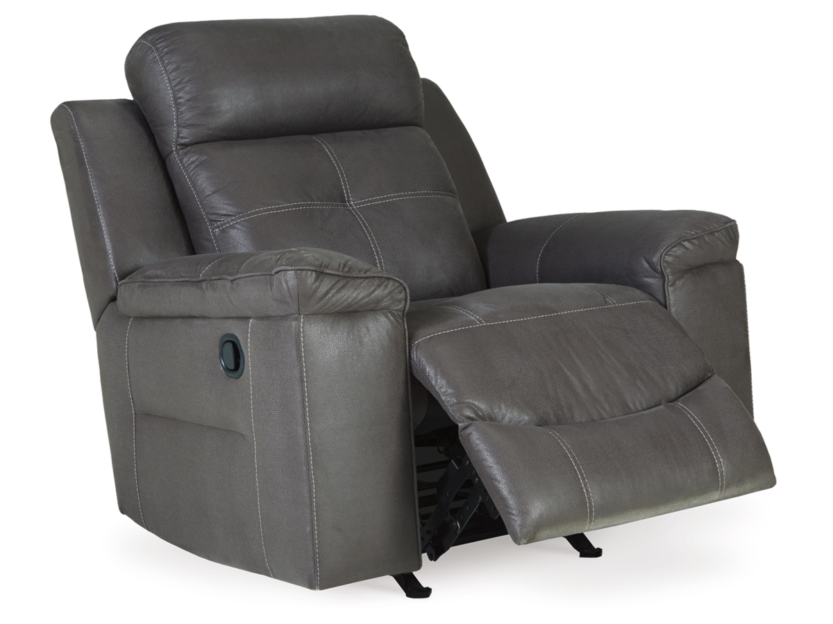 Jesolo dark gray reclining sofa hotsell