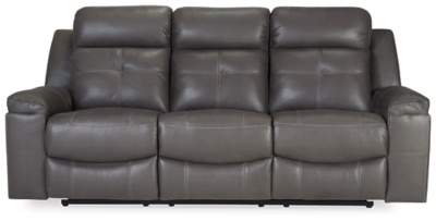 Jesolo Reclining Sofa, Dark Gray, large