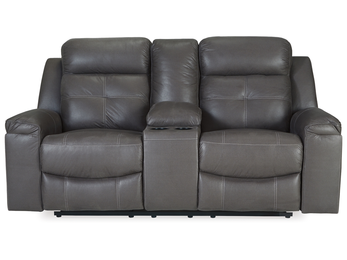 Jesolo reclining store loveseat with console